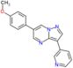 6-(4-methoxyphenyl)-3-pyridin-3-ylpyrazolo[1,5-a]pyrimidine