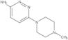 3-Pyridazinamine, 6-(4-methyl-1-piperazinyl)-