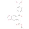 1,3-Benzodioxole-5-acetic acid, 6-(4-nitrobenzoyl)-, methyl ester