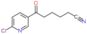 6-(6-chloro-3-pyridyl)-6-oxo-hexanenitrile