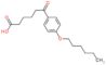 6-[4-(hexyloxy)phenyl]-6-oxohexanoic acid