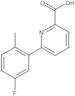 6-(5-Fluoro-2-methylphenyl)-2-pyridinecarboxylic acid