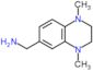 1-(1,4-dimethyl-1,2,3,4-tetrahydroquinoxalin-6-yl)methanamine