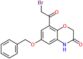 6-(benzyloxy)-8-(2-bromoacetyl)-2H-benzo[b][1,4]oxazin-3(4H)-one