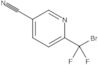 6-(Bromodifluoromethyl)-3-pyridinecarbonitrile