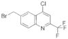 6-(BROMOMETHYL)-4-CHLORO-2-(TRIFLUOROMETHYL)-QUINOLINE