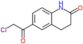 6-(chloroacetyl)-3,4-dihydroquinolin-2(1H)-one