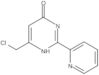 6-(Chloromethyl)-2-(2-pyridinyl)-4(3H)-pyrimidinone