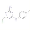 1,3,5-Triazine-2,4-diamine, 6-(chloromethyl)-N-(4-fluorophenyl)-