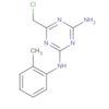 1,3,5-Triazine-2,4-diamine, 6-(chloromethyl)-N-(2-methylphenyl)-