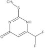 6-(Difluoromethyl)-2-(methylthio)-4(3H)-pyrimidinone