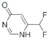 4(1H)-Pyrimidinone, 6-(difluoromethyl)- (9CI)