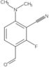 3-cyano-4-dimethylamino-2-fluorobenzaldehyde