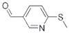 3-Pyridinecarboxaldehyde, 6-(methylthio)- (9CI)