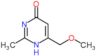 6-(methoxymethyl)-2-methylpyrimidin-4(1H)-one