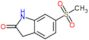 1,3-Dihydro-6-(methylsulfonyl)-2H-indol-2-one