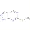 1H-Pyrazolo[3,4-d]pyrimidine, 6-(methylthio)-