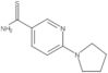 6-(1-Pyrrolidinyl)-3-pyridinecarbothioamide