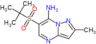 6-(tert-butylsulfonyl)-2-methylpyrazolo[1,5-a]pyrimidin-7-amine