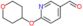 6-tetrahydropyran-4-yloxypyridine-3-carbaldehyde