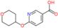 6-tetrahydropyran-4-yloxypyridine-3-carboxylic acid