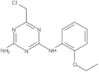 6-(Chloromethyl)-N<sup>2</sup>-(2-ethoxyphenyl)-1,3,5-triazine-2,4-diamine