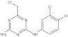 6-(Chloromethyl)-N2-(3,4-dichlorophenyl)-1,3,5-triazine-2,4-diamine