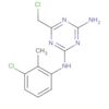 6-(Chloromethyl)-N2-(3-chloro-2-methylphenyl)-1,3,5-triazine-2,4-diamine