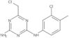 6-(Chloromethyl)-N2-(3-chloro-4-methylphenyl)-1,3,5-triazine-2,4-diamine