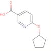 3-Pyridinecarboxylic acid, 6-(cyclopentyloxy)-