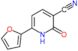 6-furan-2-yl-2-oxo-1,2-dihydropyridine-3-carbonitrile