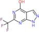 6-(trifluoromethyl)-1,2-dihydro-4H-pyrazolo[3,4-d]pyrimidin-4-one