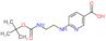 6-[[2-[[(1,1-Dimethylethoxy)carbonyl]amino]ethyl]amino]-3-pyridinecarboxylic acid