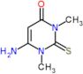 6-amino-1,3-dimethyl-2-thioxo-2,3-dihydropyrimidin-4(1H)-one