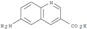 3-Quinolinecarboxylicacid, 6-amino-