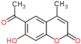 6-acetyl-7-hydroxy-4-methyl-2H-chromen-2-one