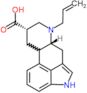(8alpha,10xi)-6-prop-2-en-1-ylergoline-8-carboxylic acid