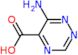 6-amino-1,2,4-triazine-5-carboxylic acid