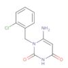 2,4(1H,3H)-Pyrimidinedione, 6-amino-1-[(2-chlorophenyl)methyl]-