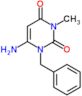 6-amino-1-benzyl-3-methylpyrimidine-2,4(1H,3H)-dione