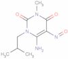 6-amino-1-isobutyl-3-methyl-5-nitrosouracil