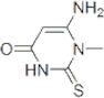 4(1H)-Pyrimidinone, 6-amino-2,3-dihydro-1-methyl-2-thioxo-