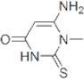 6-Amino-2,3-dihydro-1-methyl-2-thioxo-4(1H)-pyrimidinone