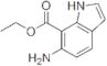 1H-Indole-7-carboxylicacid,6-amino-,ethylester(9CI)