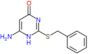 6-Amino-2-[(phenylmethyl)thio]-4(3H)-pyrimidinone