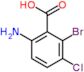 6-amino-2-bromo-3-chlorobenzoic acid