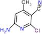 6-amino-2-chloro-4-methylpyridine-3-carbonitrile