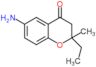 6-Amino-2-ethyl-2,3-dihydro-2-methyl-4H-1-benzopyran-4-one