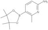 6-Methyl-5-(4,4,5,5-tetramethyl-1,3,2-dioxaborolan-2-yl)-2-pyridinamine
