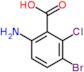 6-amino-3-bromo-2-chlorobenzoic acid